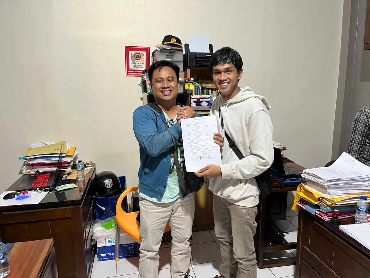  Hisyam Tolle bersama Budi Cahyono (ist)