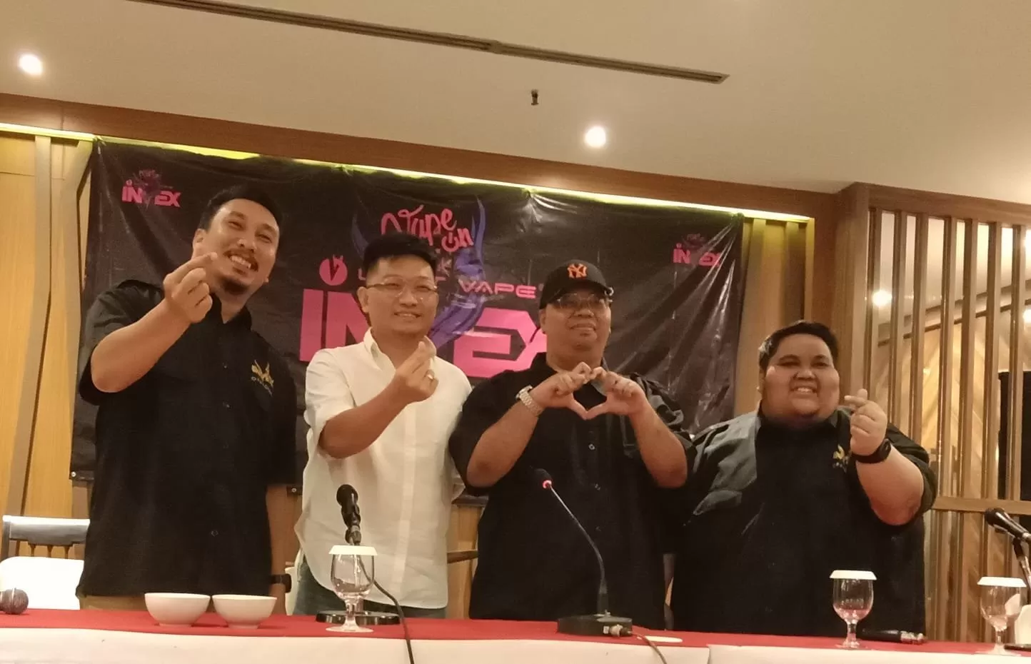 Jumpa media INVEX 2023 di Grand Diamond Hotel, JUmat (17/2/2023)  (foto: ary b prass)