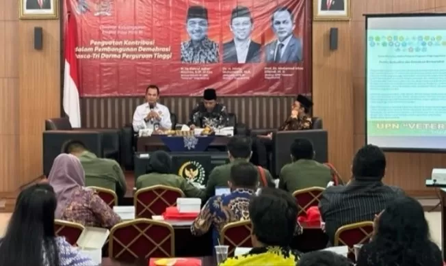 Suasana dialog di DPD RI DIY. (Foto : Harminanto)
