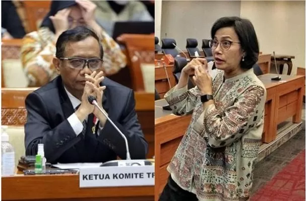 Mahfud MD dan Sri Mulyani (Foto: Liputan6.com)