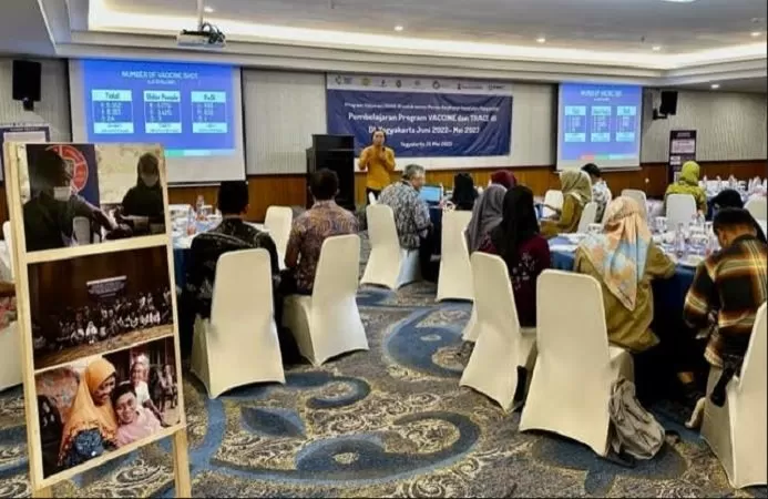   Pemaparan program vaksinasi PKBI yang resmi ditutup. (Foto: Harminanto)