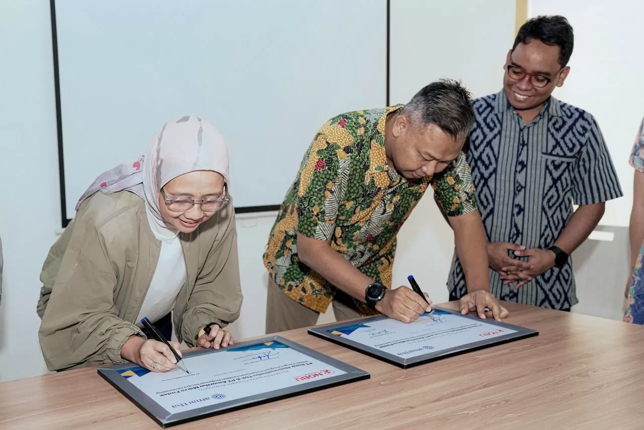 suasana penandatanganan naskah kerjasama