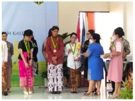 Peraih nilai ASPD tertinggi SDK Sang Timur.