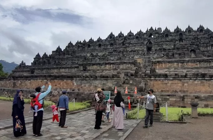Candi Borobudur. (foto: Thoha)