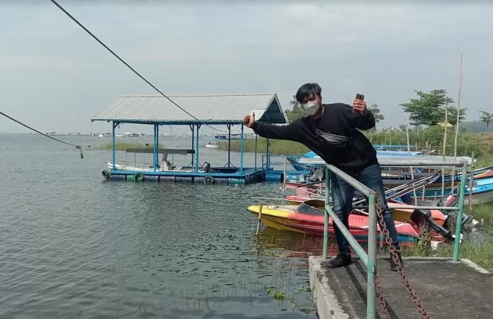 Waduk Gajahmungkur Wonogiri siap menerima kunjungan wisatawan. (Foto: Djoko Santoso HP)