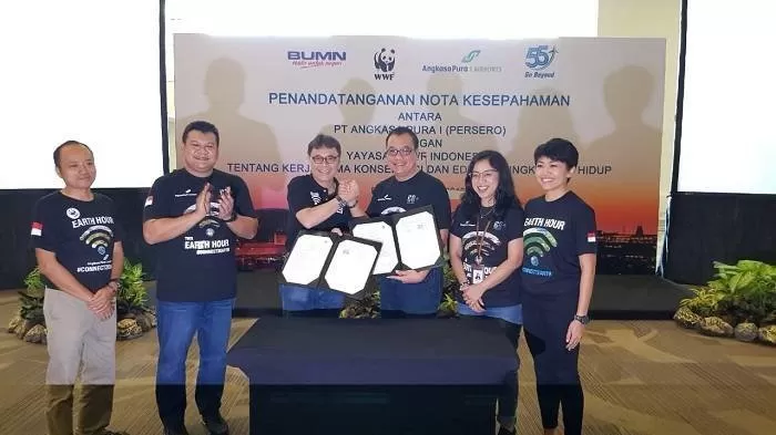 MoU Angkasa Pura I Dengan WWF-Indonesia (Imong Dewanto)