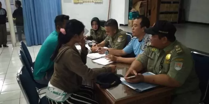 Pasangan tidak resmi yang terjaring operasi Cipta (Istimewa)