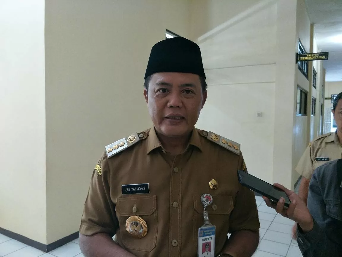 Bupati Karanganyar, Juliyatmono. (foto:Abdul Alim)