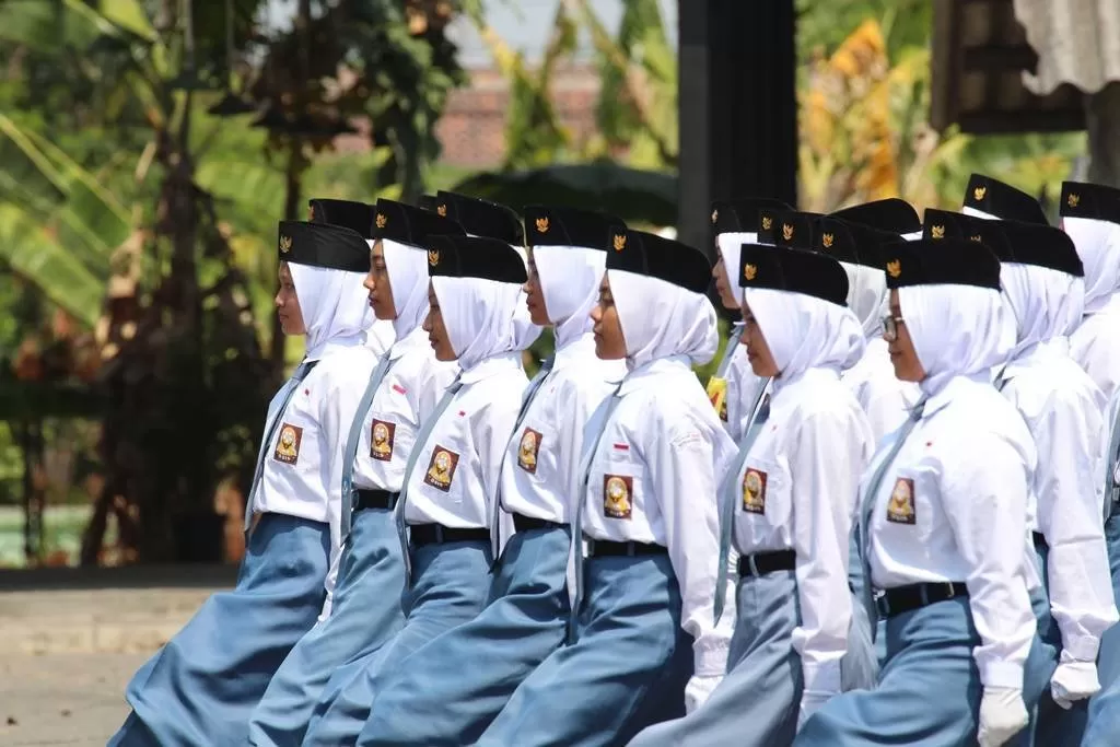 Salah satu peserta LBB unjuk kebolehan di depan juri. Foto: Humas UAJY