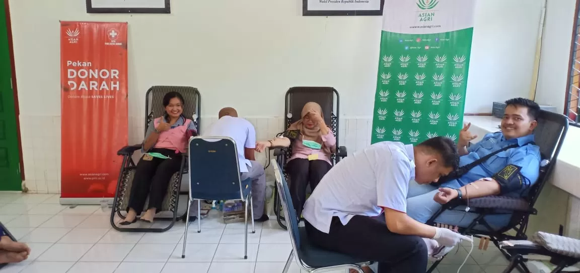 Aksi Donor Darah Asian Agri