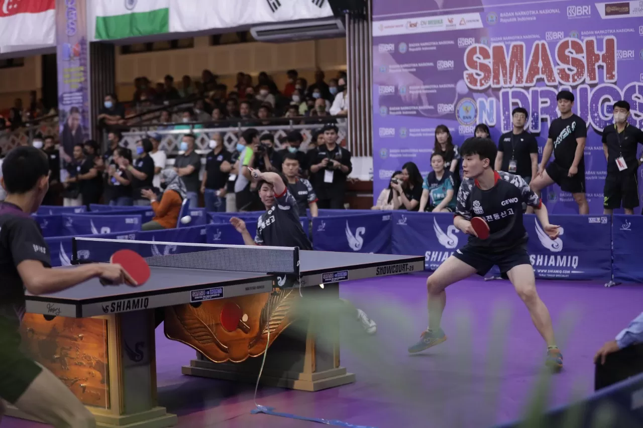 Smash on Drugs International Table Tennis Championship 2022 telah berakhir.