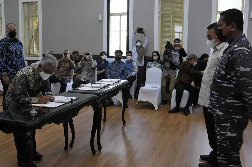 Penandatanganan kontrak kerja sam SKK Migas