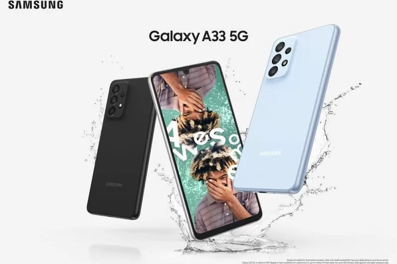 Tampilan Samsung Galaxy A33 5G yang akan rilis di 22 April 2022