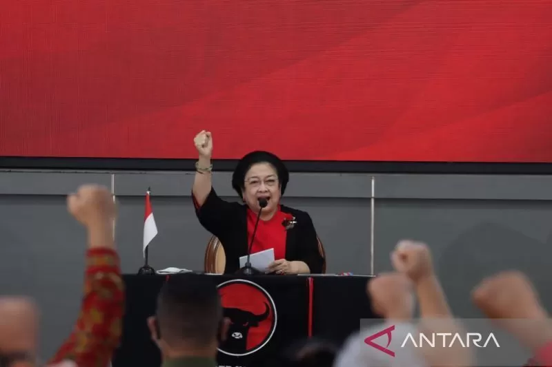 Ketua Umum DPP PDI Perjuangan Megawati Soekarnoputri