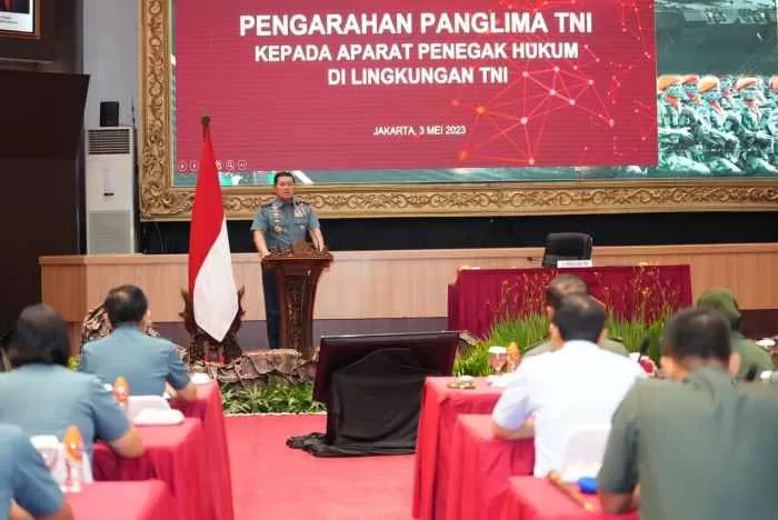 Foto: Panglima TNI tegaskan prajurit tidak mengangis karena kematian