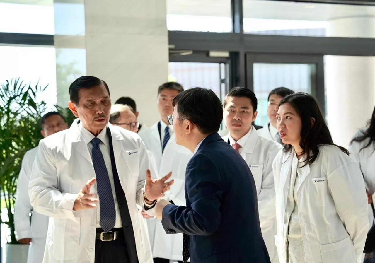 Foto: Luhut Binsar Panjaitan mengajak perusahaan baja dan nikel Tiongkok investasi di Indonesia (@luhut binsar panjaitan)