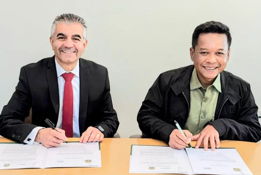 Foto: USU tandatangani kerjasama dengan babson Colledge (istimewa)