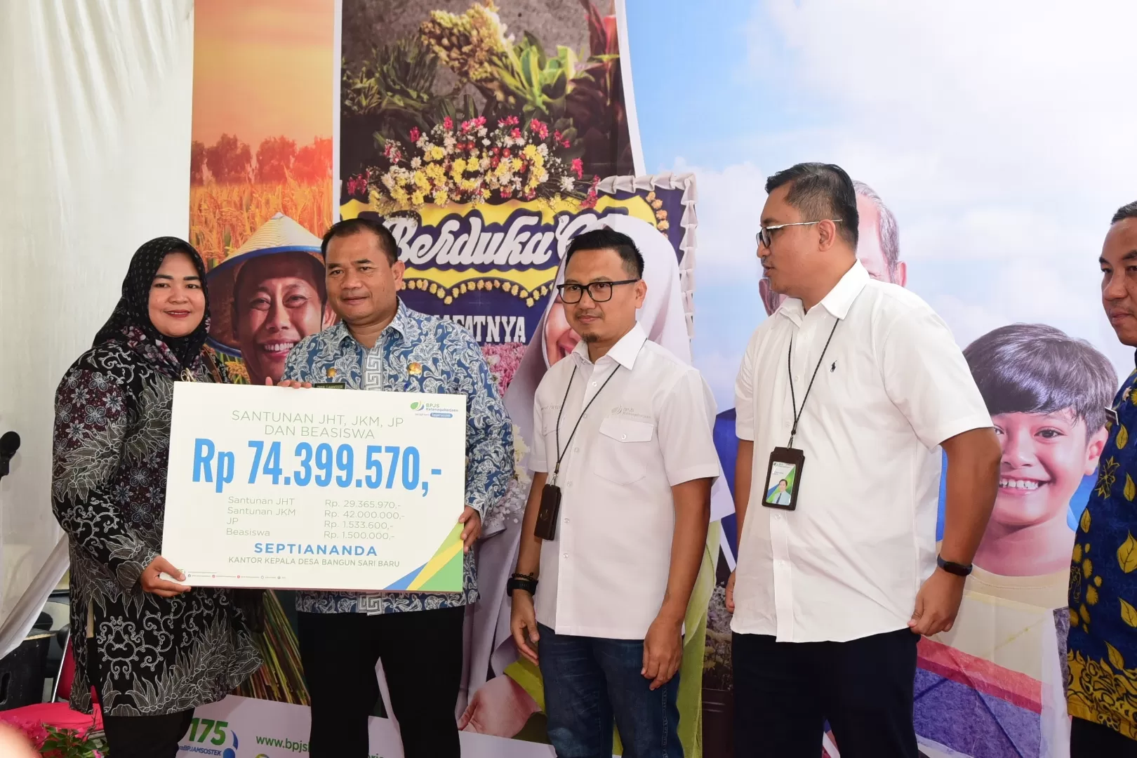 Foto: Sekda Pemkab Deli Serdang hadiri launching kkbc (Diskominfo Deli Serdang )