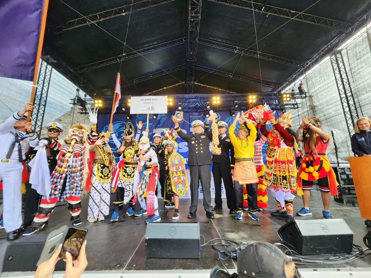 Foto: KRI Bima Suci raih trophy tall ship race di Norwegia  (Pen2)