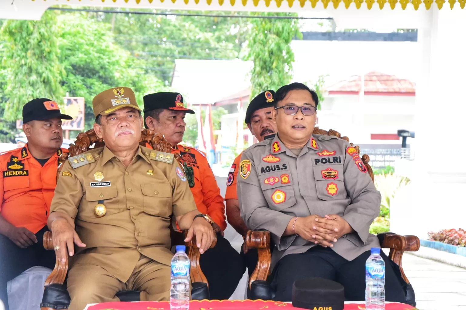 Foto: Pemkab dan Polresta Deli Serdang apel siaga persiapan karhutla (Diskominfo Deli Serdang )