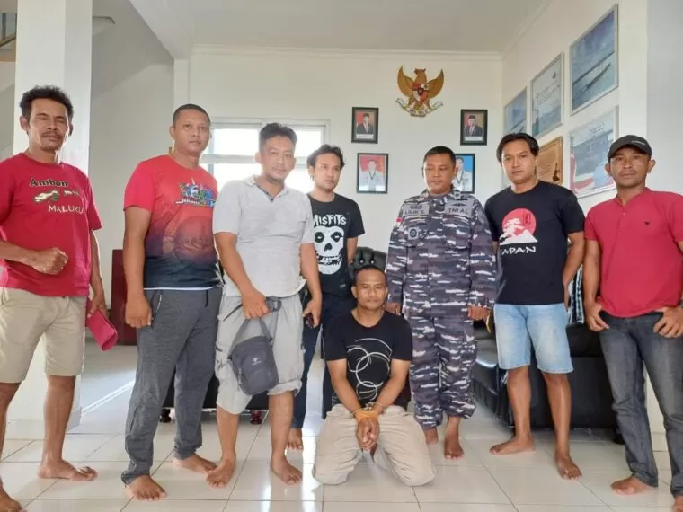 Foto: Tim gabungan Lanak Nunukan bersama polri gagalkan penyeludupan sabu (Pangkoarmada 2)