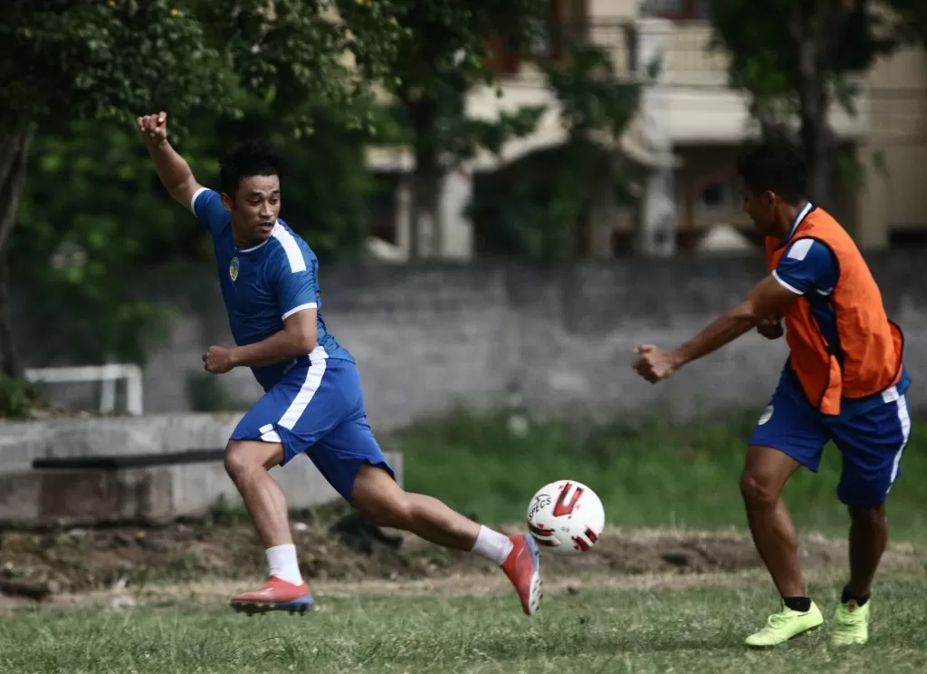 Tim PSIM saat melakukan latihan  (Galeri Foto psimjogja.id)