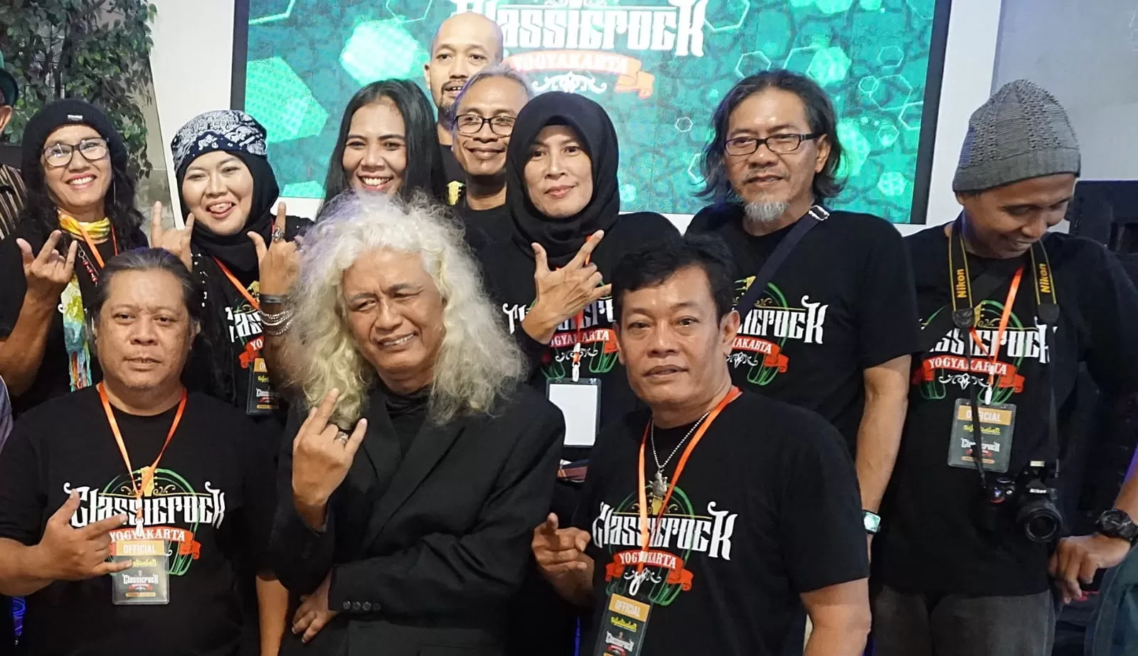 Komunitas Classic Rock Yogyakarta. Foto: Ist