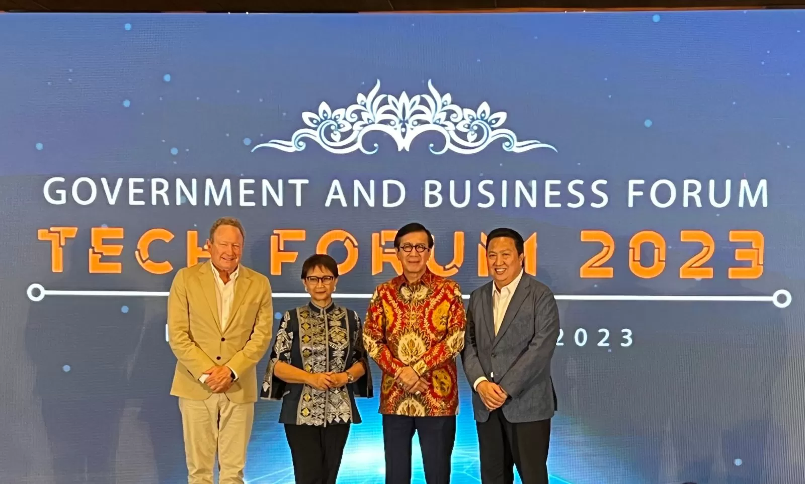 Menkumham menyampaikan pentingnya penggunaan teknologi untuk mencegah kejahatan transnasional (Istimewa)