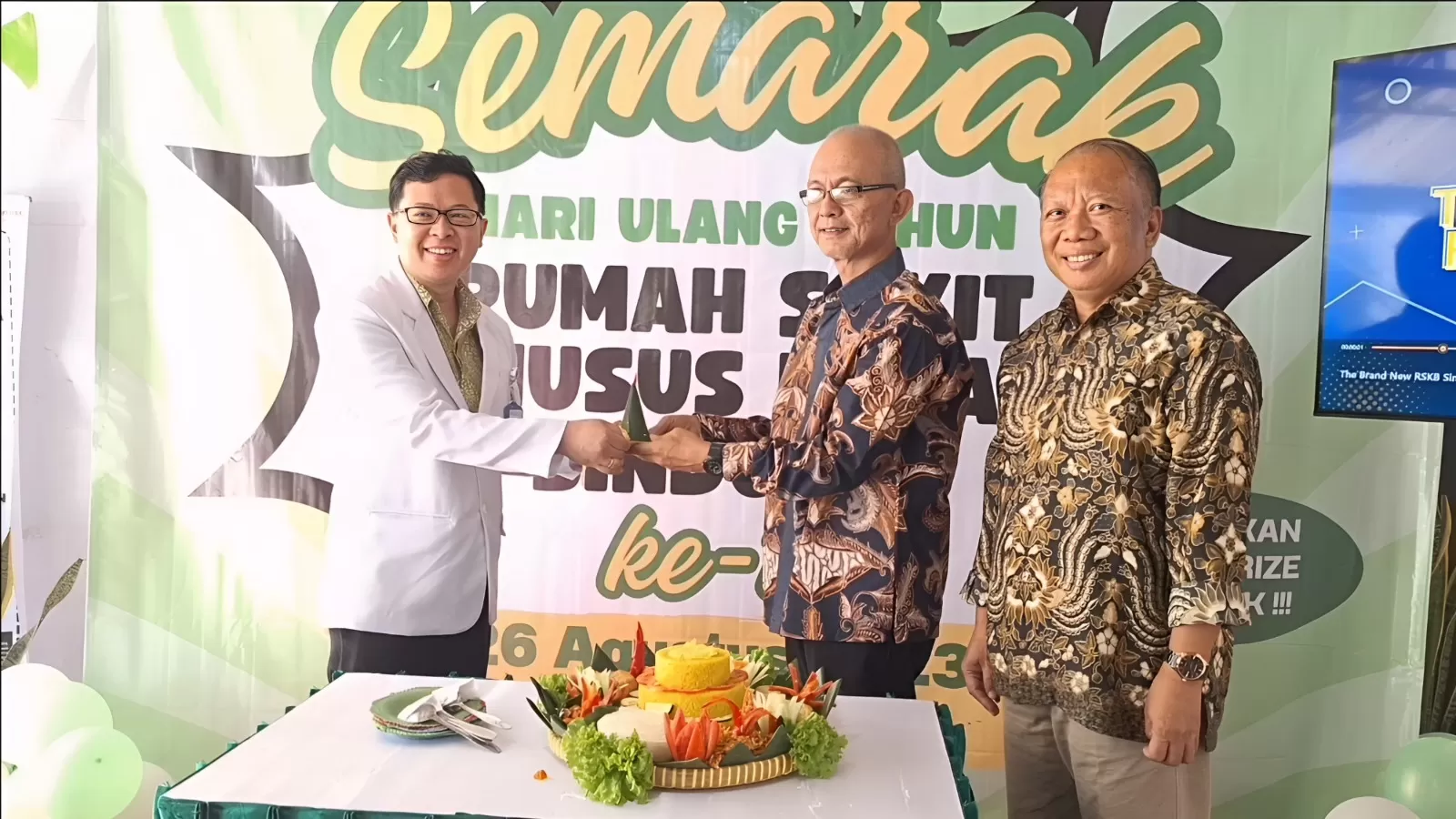 perayaan ulang tahun RSKB Sinduadi ke-14, pada Sabtu, 26 Agustus 2023.   (istimewa)