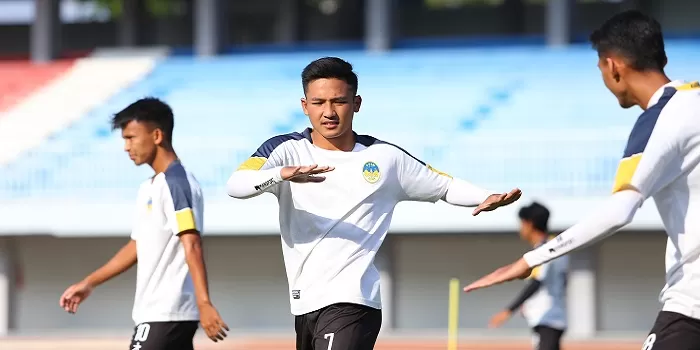  Ghulam Fatkur salah satu opsi lini tengah PSIM. (Harminanto)  (sungil lee)