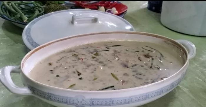 Lodeh kluwih disajikan di Kraton Jogja. (dok)