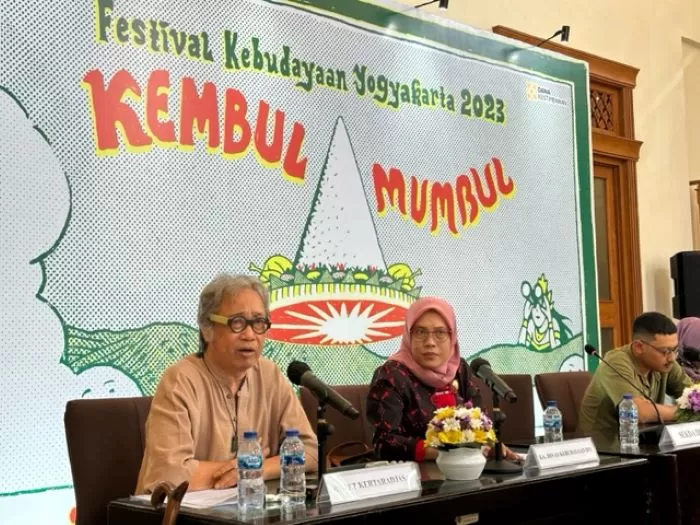 Panitia FKY saat bertemu media  (Harminanto)