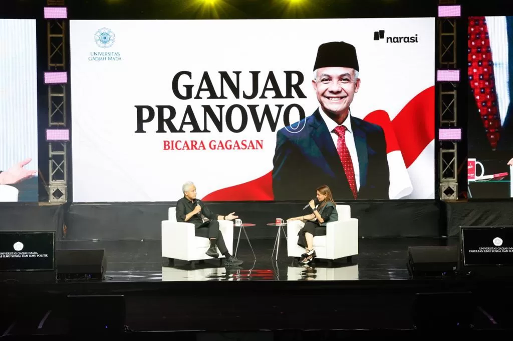 Ganjar Pranowo saat di Mata Najwa (Ganjar Pranowo)