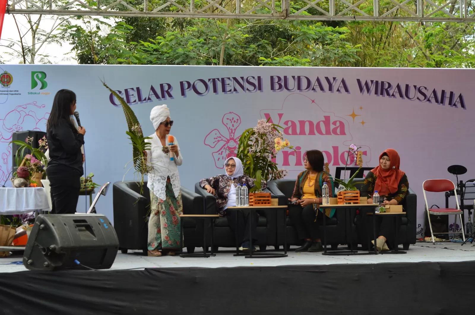 Suasana seminar Budaya Wirausaha Melalui Anggrek. (Foto : Roby AS)