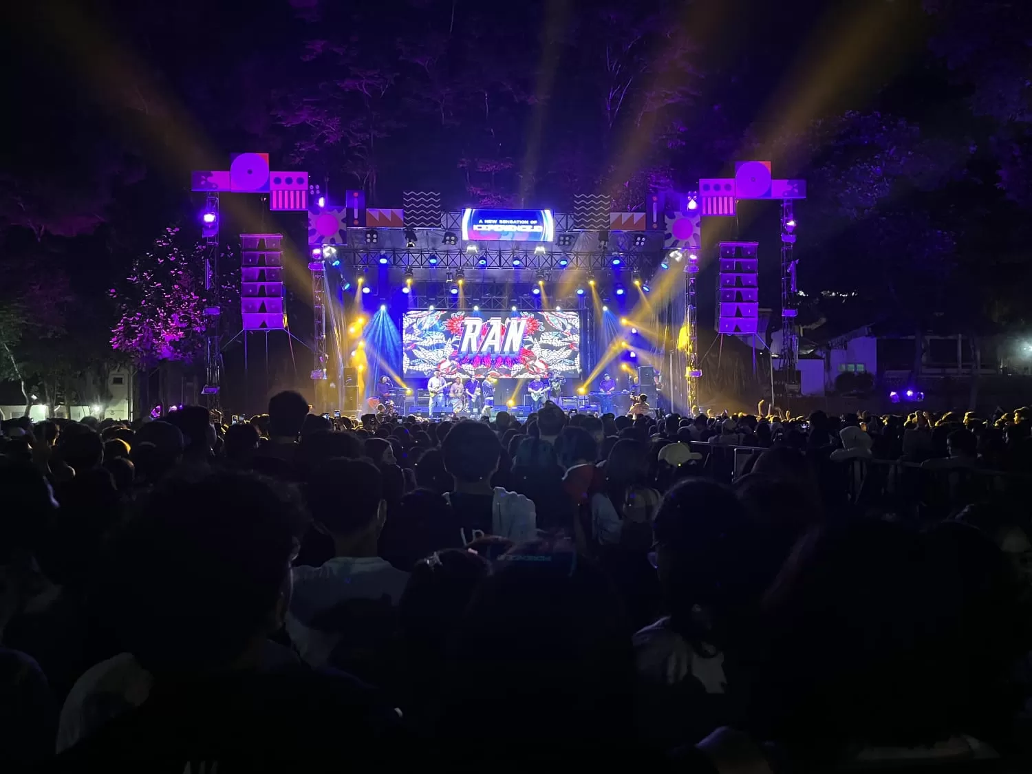 Puncak acara Orientasi Mahasiswa Baru (OMB) UKSW 2023.  (Universitas Kristen Satya Wacana (UKSW))