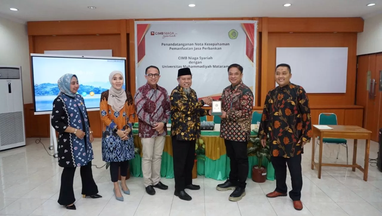  CIMB Niaga Syariah Jalin Sinergi dengan Universitas Muhammadiyah Mataram (istimewa)