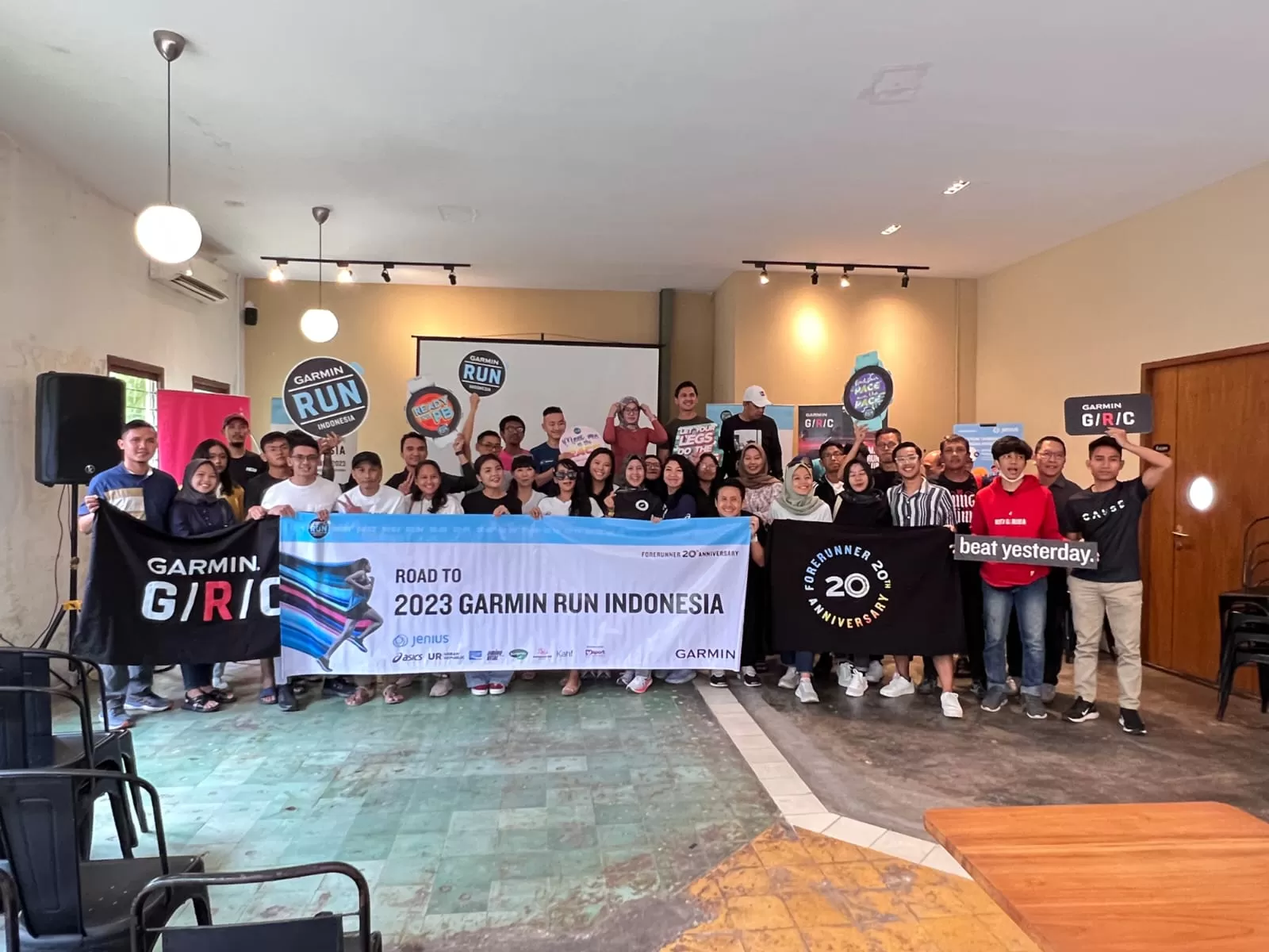 aminoVITAL &ndash; PT Ajinomoton Sales Indonesia, melalui Brand aminoVITAL turut mendukung Event Garmin Run 2023 melalui Workshop Race Preparation: Road to Garmin Run 2023.  (Rini Suryati)