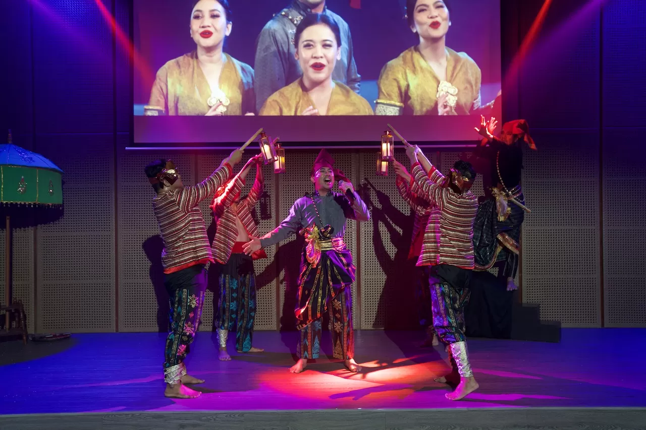 Sepenggal adegan pada  Drama Tari Musikal 'Karaeng Pattingalloang'       (Dok. Indonesia Kaya)