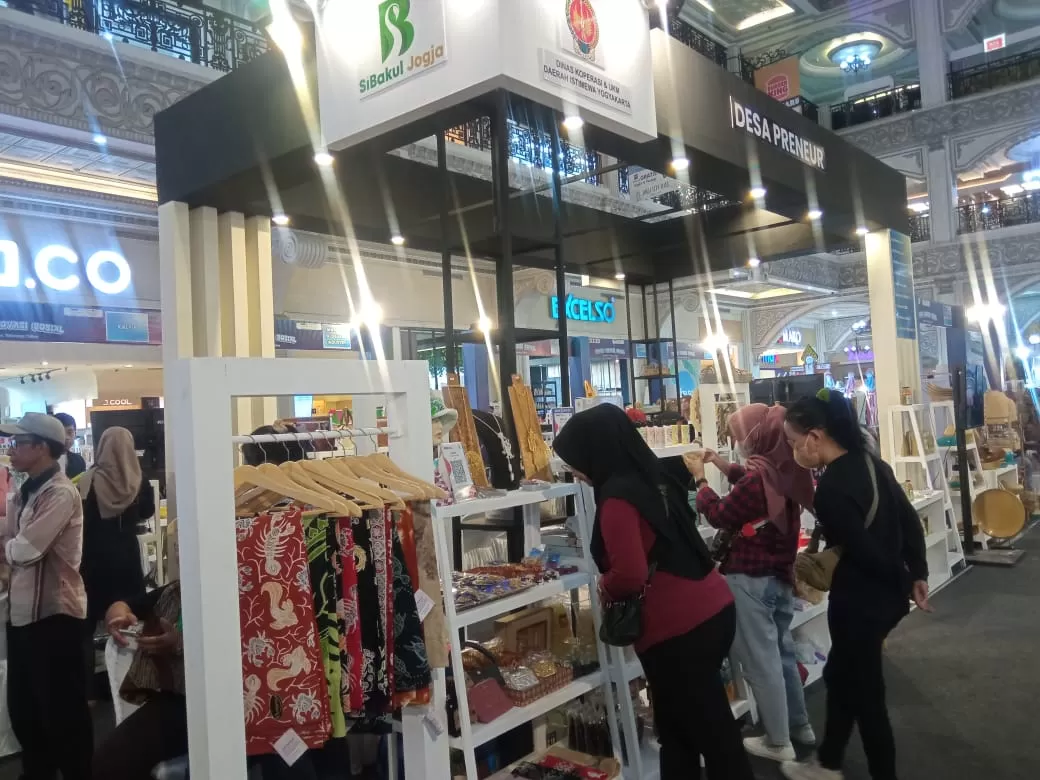Stand desa preneur di JCM. (Foto : Risbika Putri)