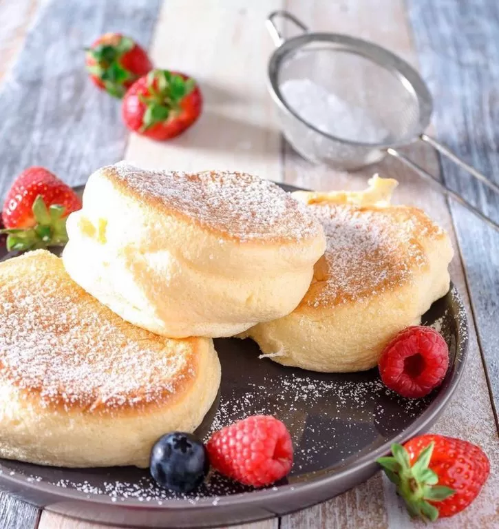 Ilustrasi Kue Pancake Lezat