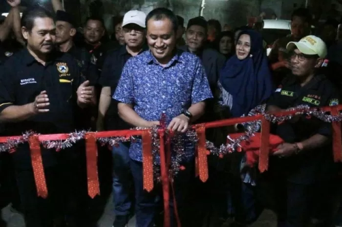 Plt Bupati Pemalang Potong Pita dalam Rangka Peresmian Kantor Sekretariat Lindu Aji PK Petarukan