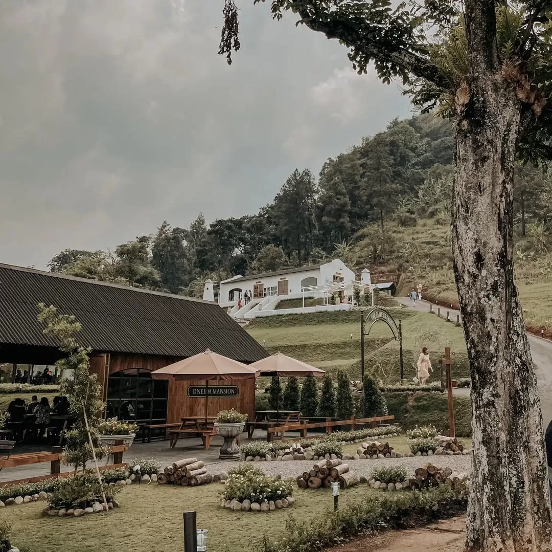 Keasrian destinasi The Olive Branch di Pandaan, Pasuruan, Jawa Timur. (Instagram / @theolivebranch.id)