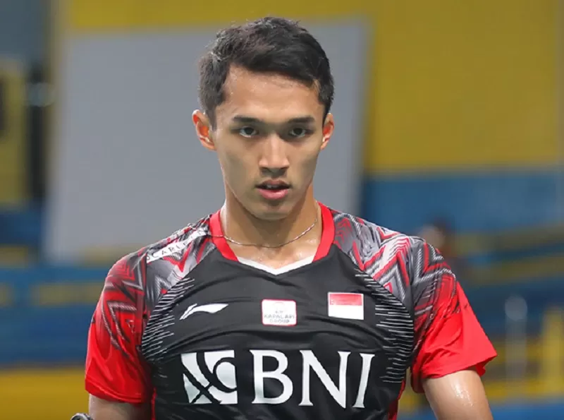 Potret Jonatan Christie di Japan Open 2023