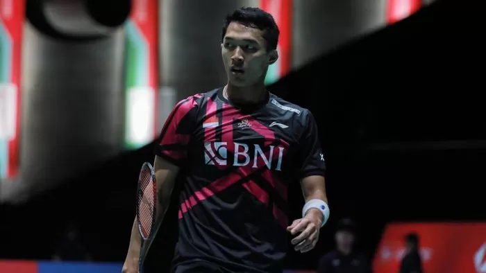 Hasil Australia Open 2023, Jonatan Christie. (Foto: PBSI) 
