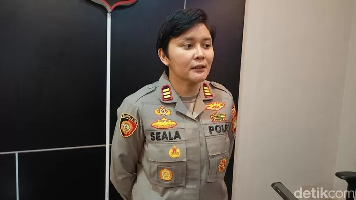polsek Pagedangan AKP Seala Syah Alam (Adrial Akbar/detikcom) 