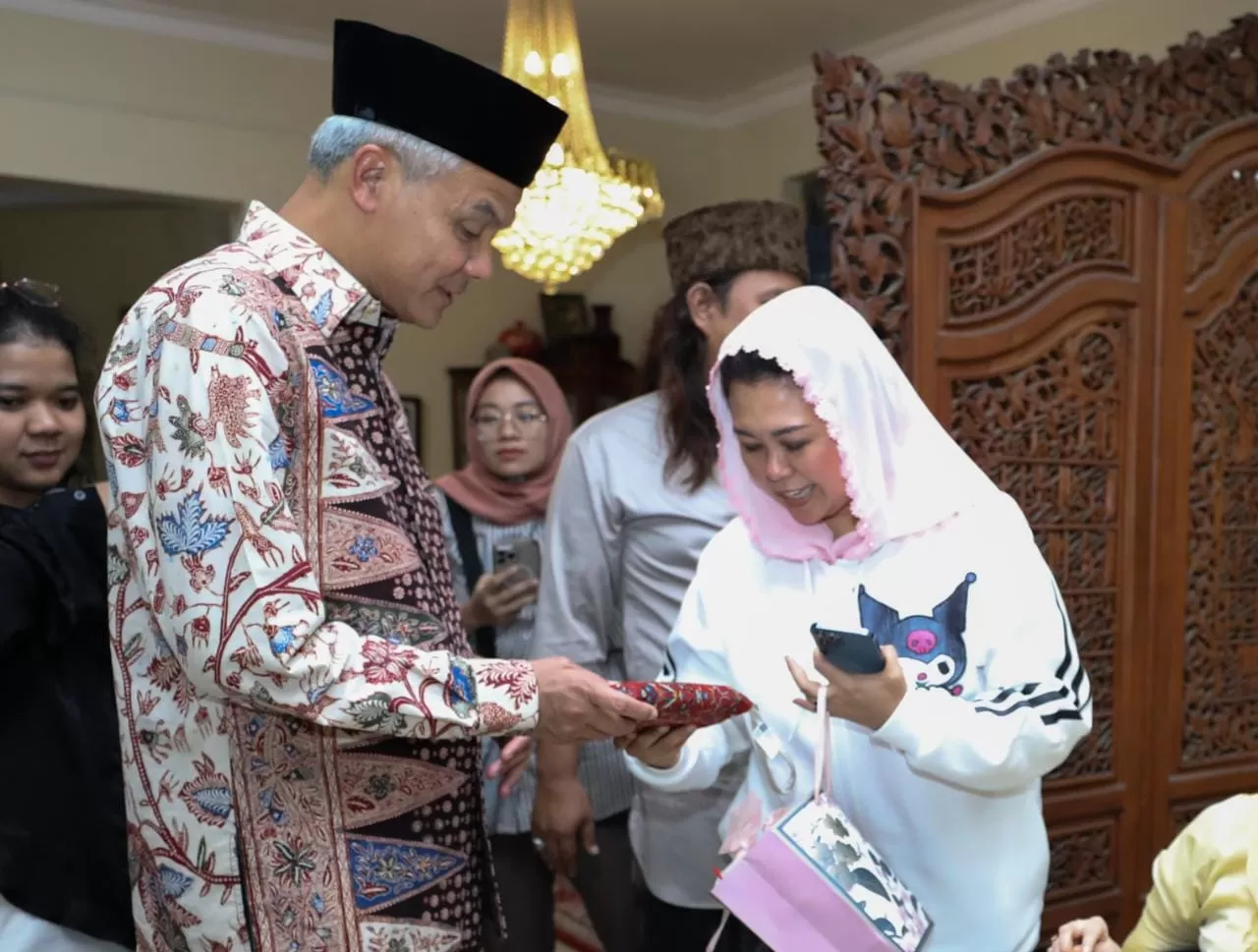 Ganjar Pranowo dan Yenny Wahid