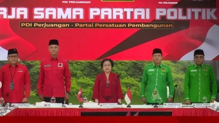 PDIP dan PPP. Foto: Tribunnews.com