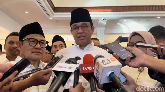 Cak Imin dan Anies Baswedan. Foto: Detik.com
