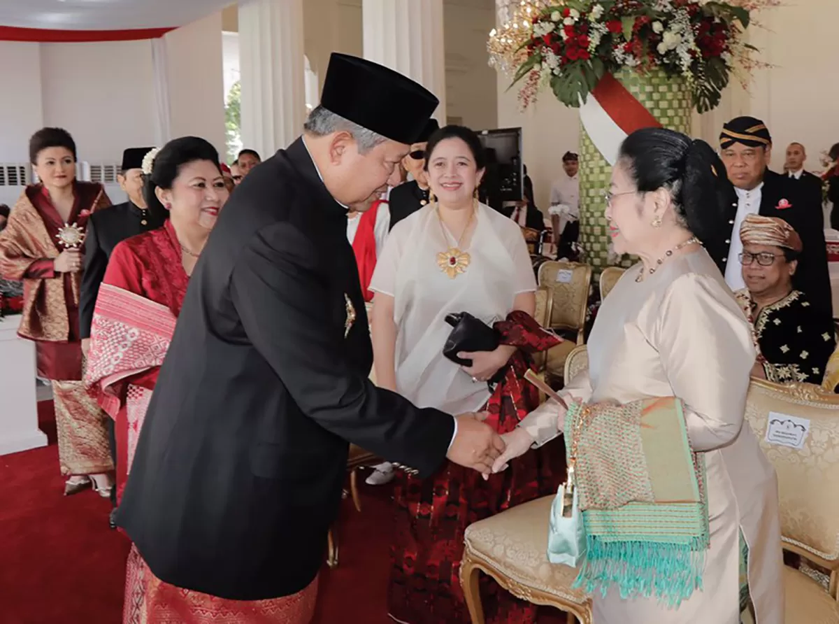 Susilo Bambang Yudhoyono (SBY) dan Megawati. Foto: Forumterkininews.com