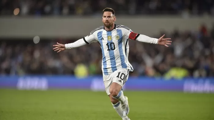 Lionel Messi. Foto: Tribunnews.com